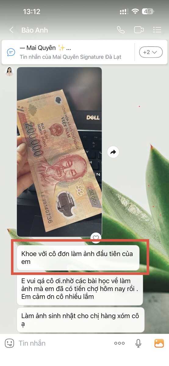 Feedback học viên 2